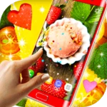 Logo of Ice Cream Live Wallpaper android Application 